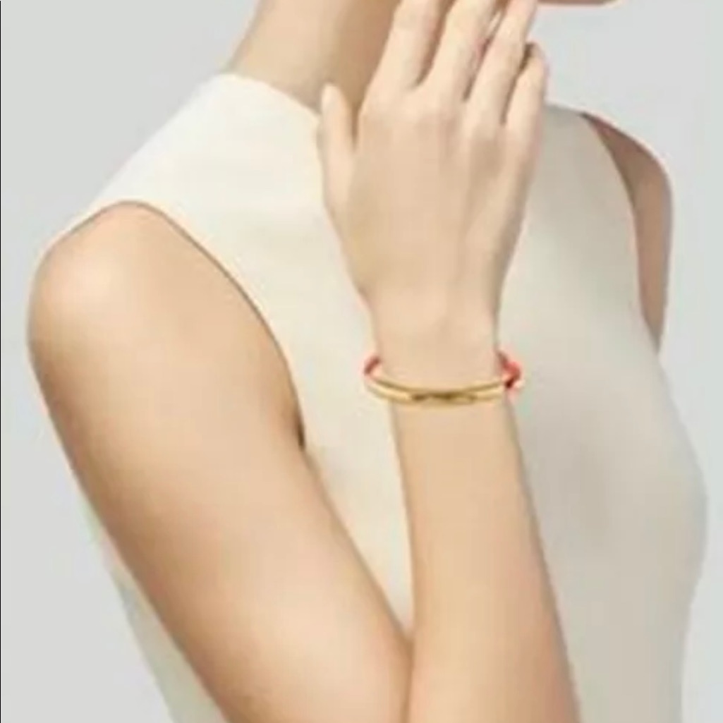 India Hicks The Hook Gold Plated Bracelet